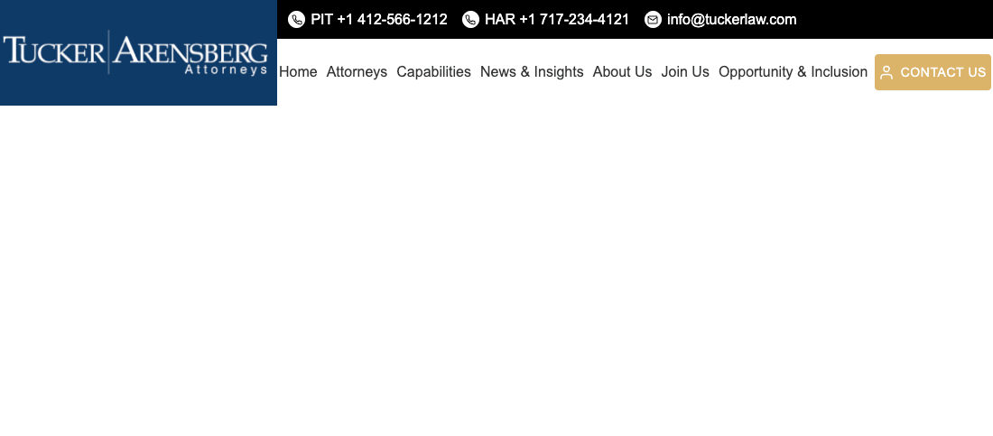 TUCKER ARENSBERG, P.C